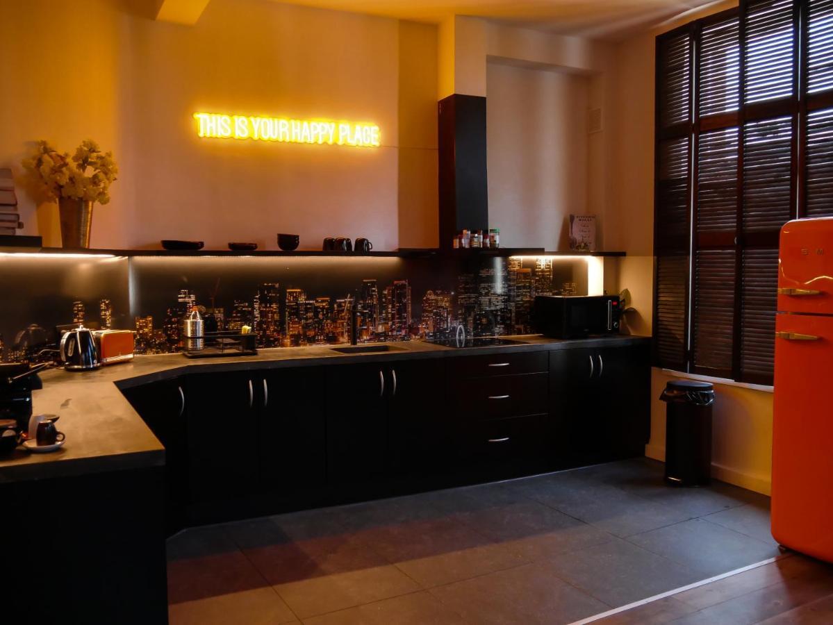 Appartement Sleep - Black And Gold Loft Cityview