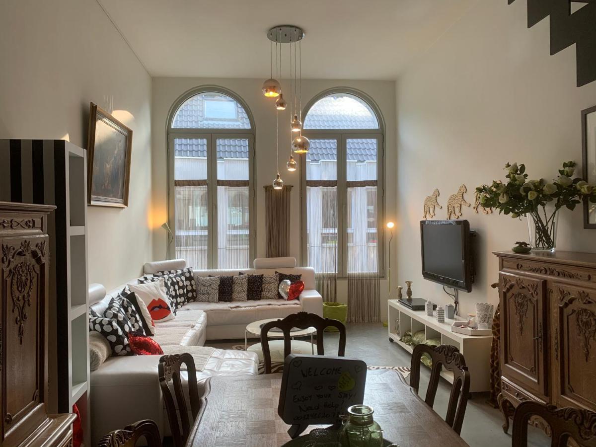 Wellness Loft With Sauna, Jacuzzi, Roof Terrace & Amazing View * Antwerp
