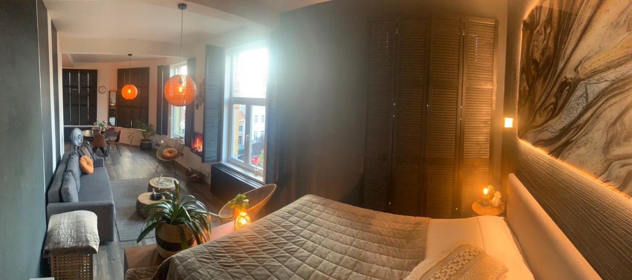 Sleep - Black And Gold Loft Cityview * Antwerp