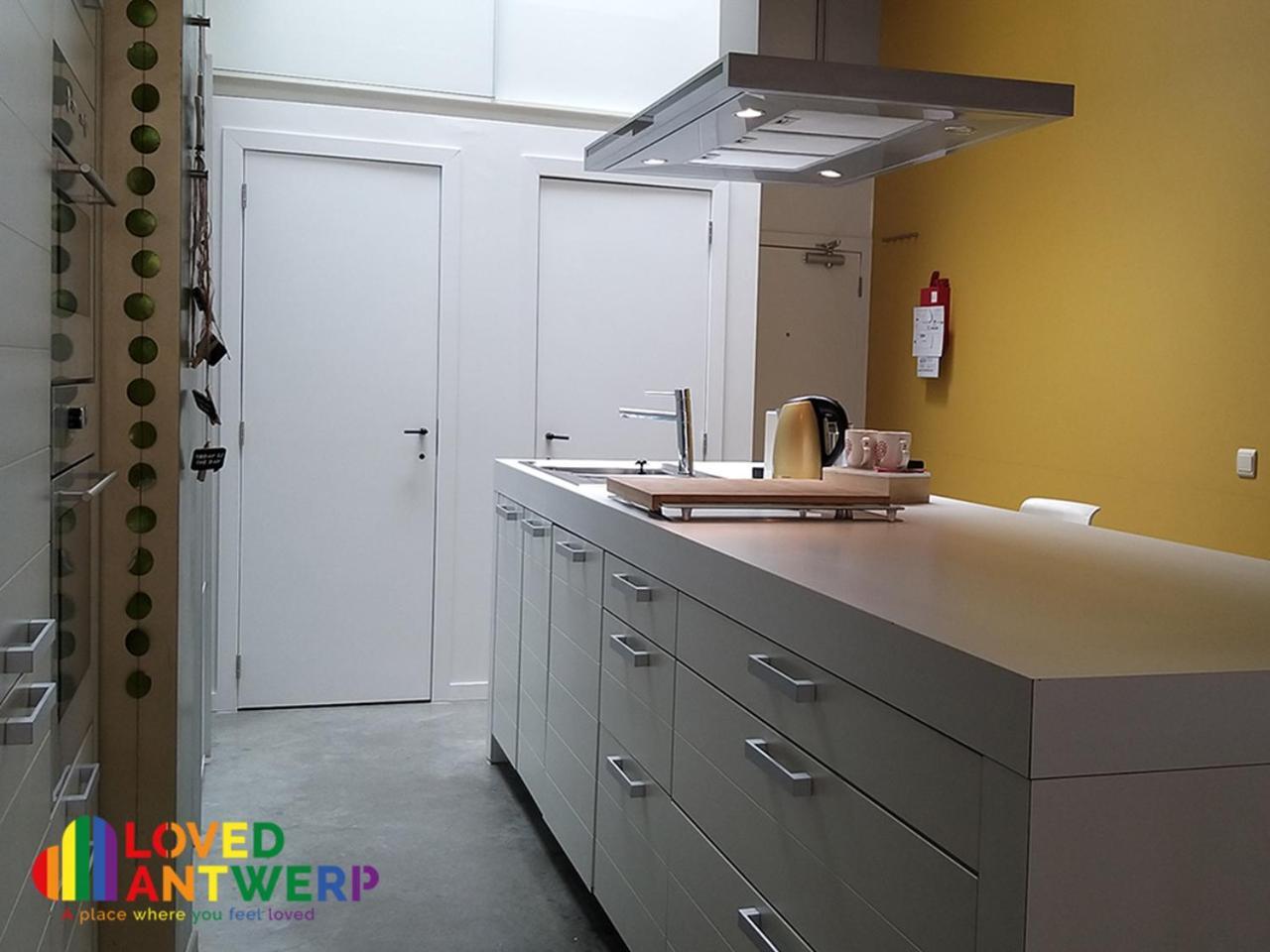 Apartment Wellness Loft With Sauna, Jacuzzi, Roof Terrace & Amazing View Antwerp