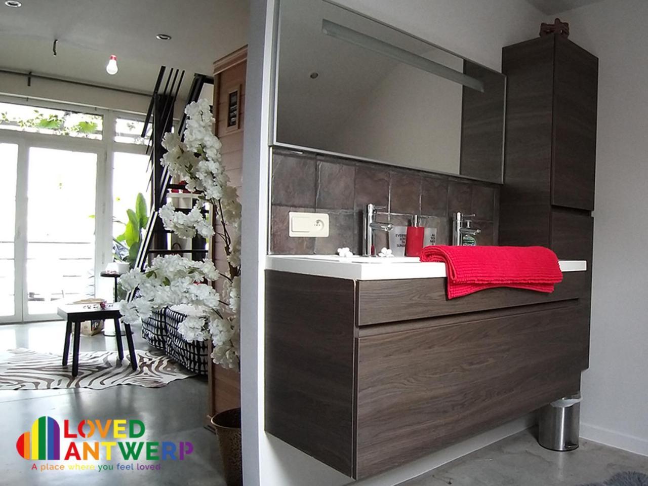 Wellness Loft With Sauna, Jacuzzi, Roof Terrace & Amazing View Apartment Antwerp
