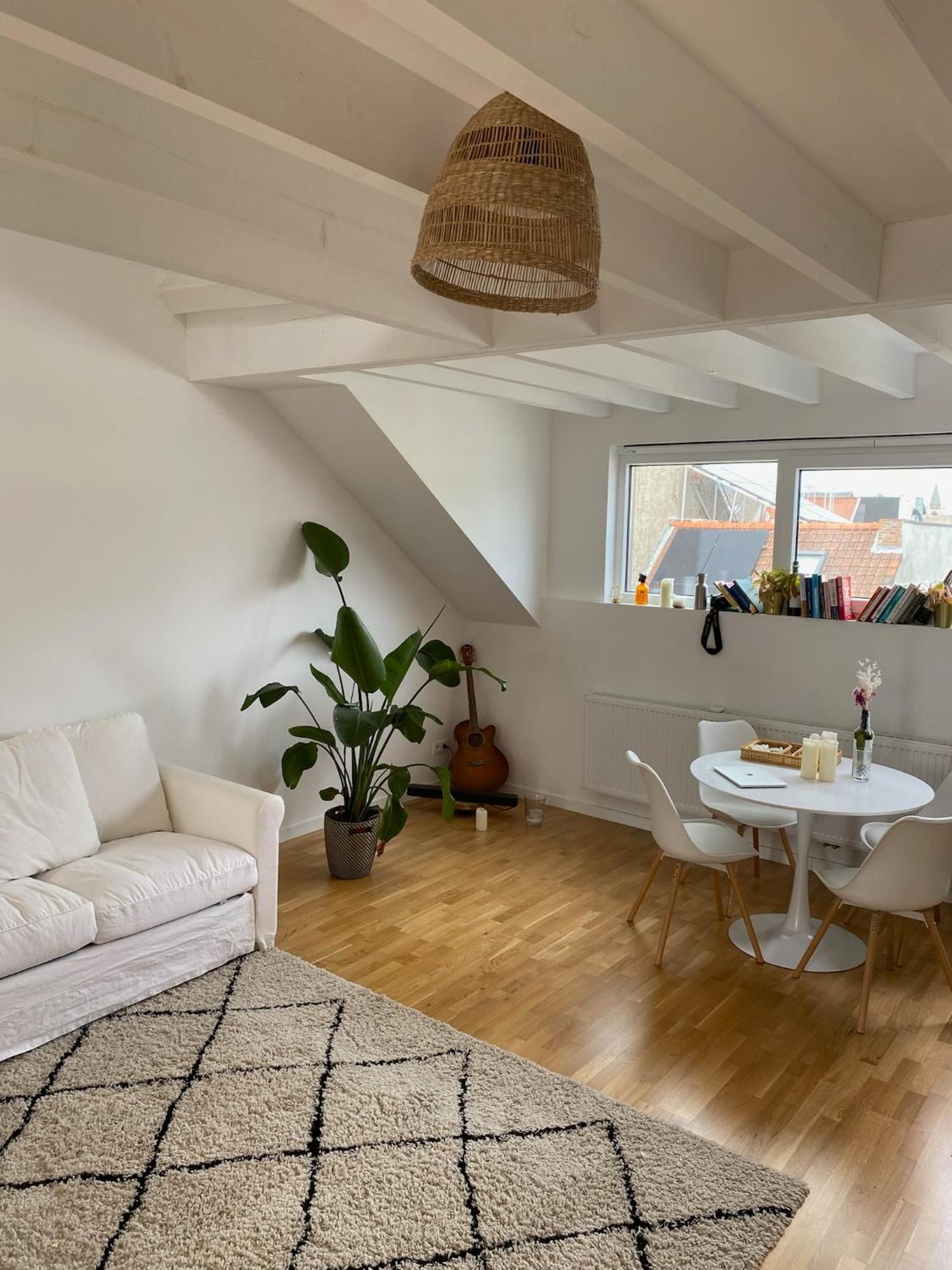 Quiet Rooftop Studio With Sunny Terrace *