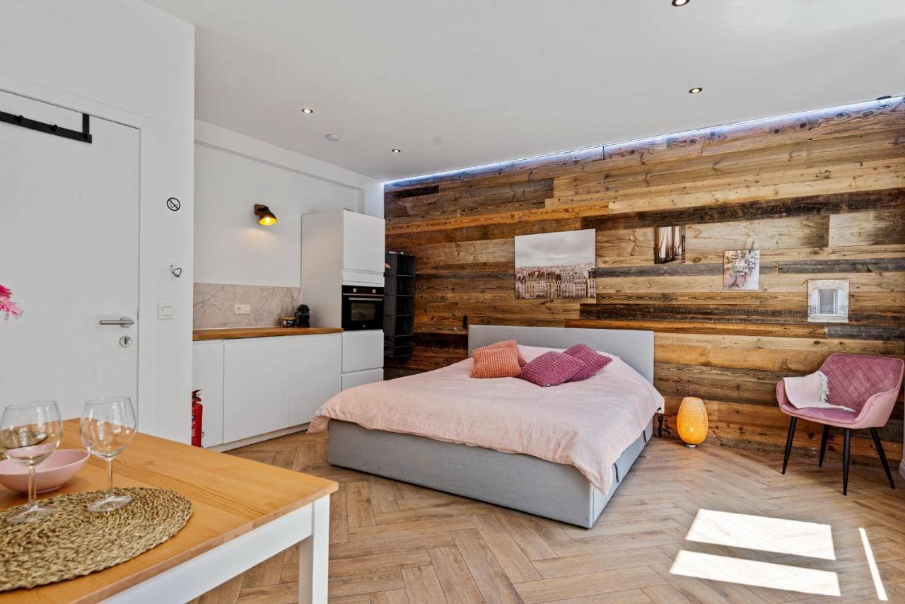 Center In Quiet Street & Airco Apartment Antwerp
