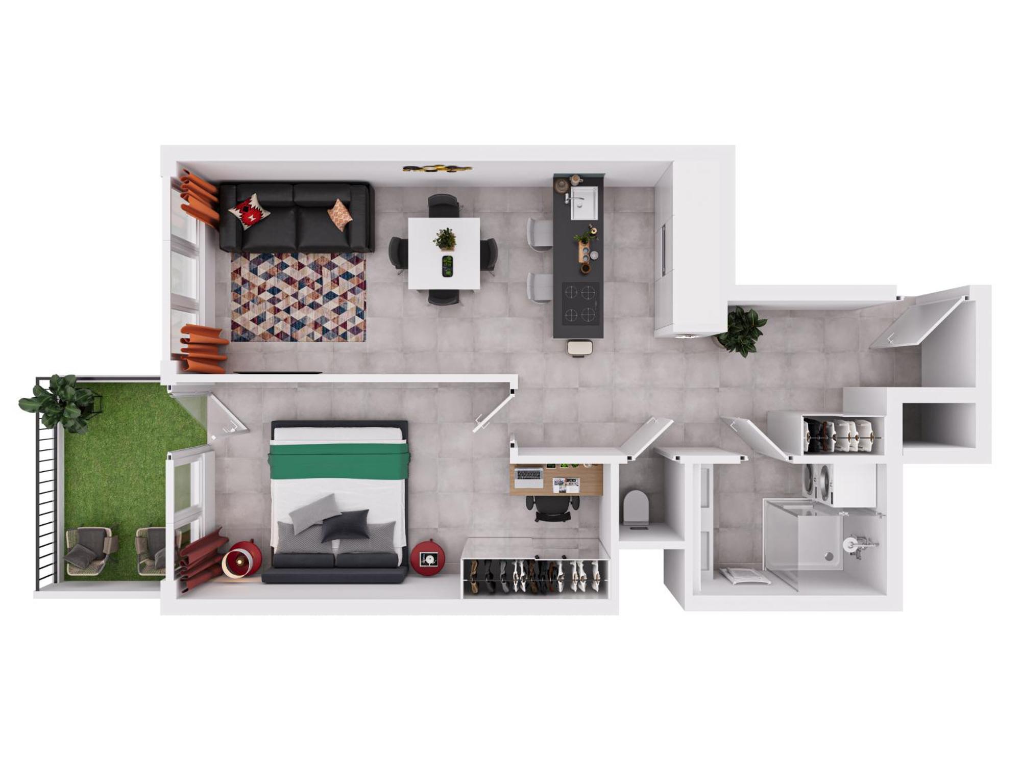 Center Of - Free Parking Appartement *