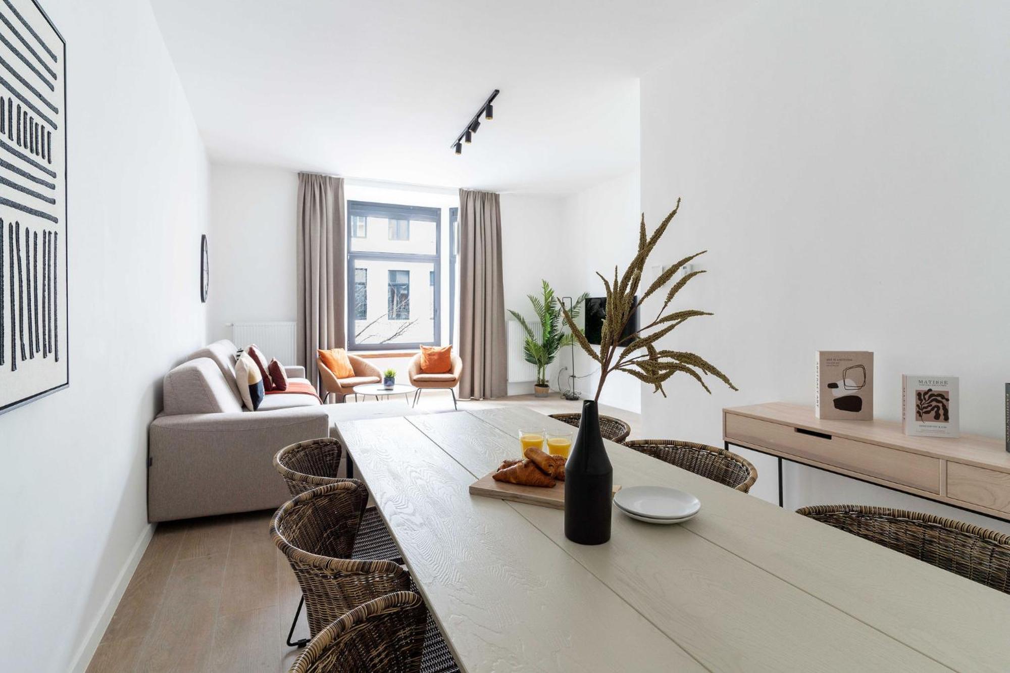 Apartment Inviting And Bright 7-person In *